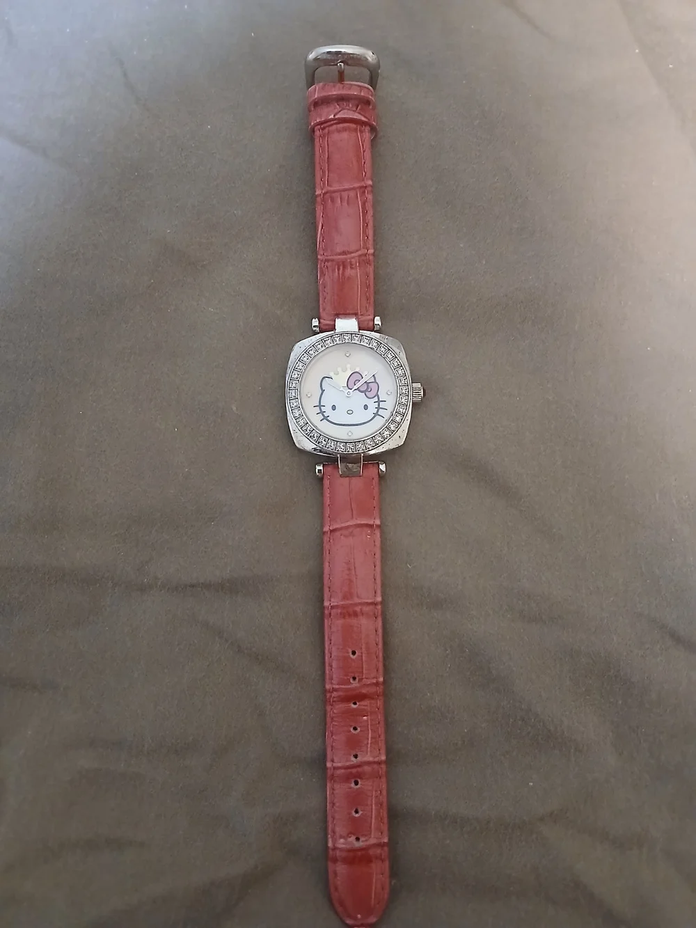 Hello Kitty Silver Watch